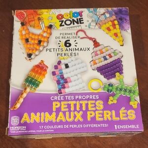 color zone Beaded Animal Craft Kit - Multicolor